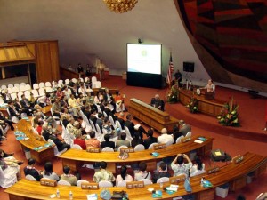 Photo of Hawaii-China Forum at the State Capitol