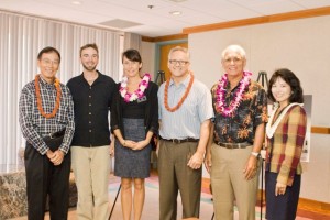 GreenSun Hawaii news conference_2 GreenSun Hawaii news conference participants