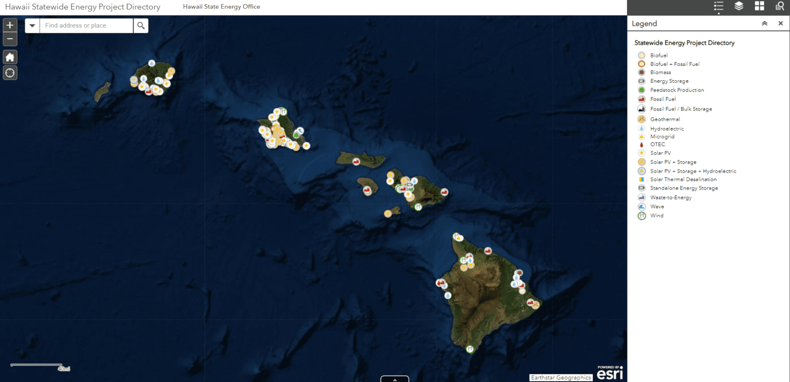 Hawai‘i Statewide Energy Projects Directory - Hawai‘i State Energy Office