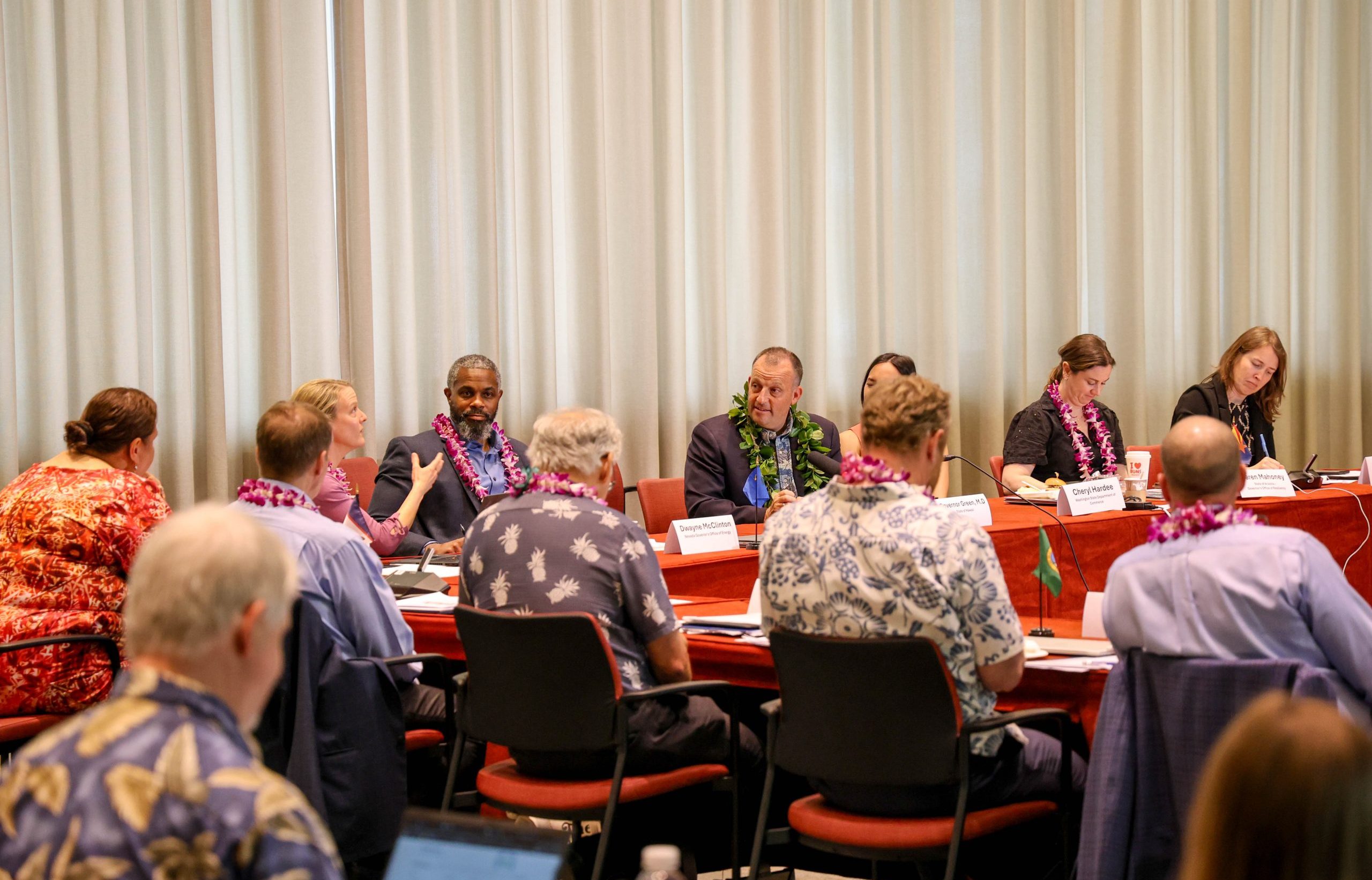 GOVERNOR JOSH GREEN, M.D., CHIEF ENERGY OFFICER, MARK GLICK, UPDATE U.S. STATES’ ENERGY OFFICIALS ON HAWAIʻI’S ENERGY STRATEGY